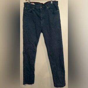 American Giant Men's Roughneck Pant Straight Vintage Indigo MSRP $165  34x32